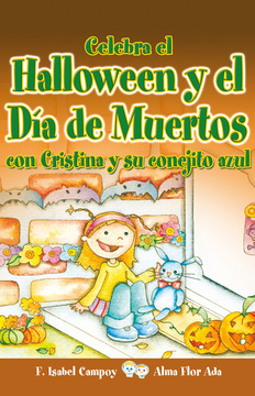 Imagen de apoyo de Celebra el Halloween y el Día de Muertos con Cristina y su conejito azul